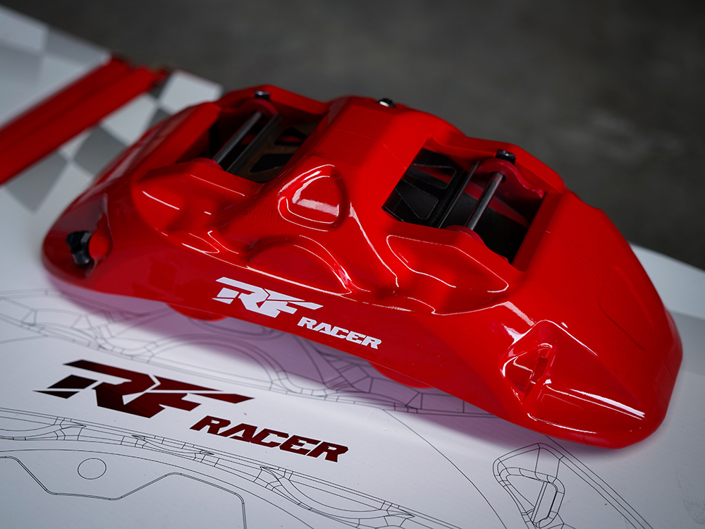 宝马X3刹车升级方案 | 前RF640六活塞后RF430机电一体四活塞 | 锐迪凡(RF RACER)