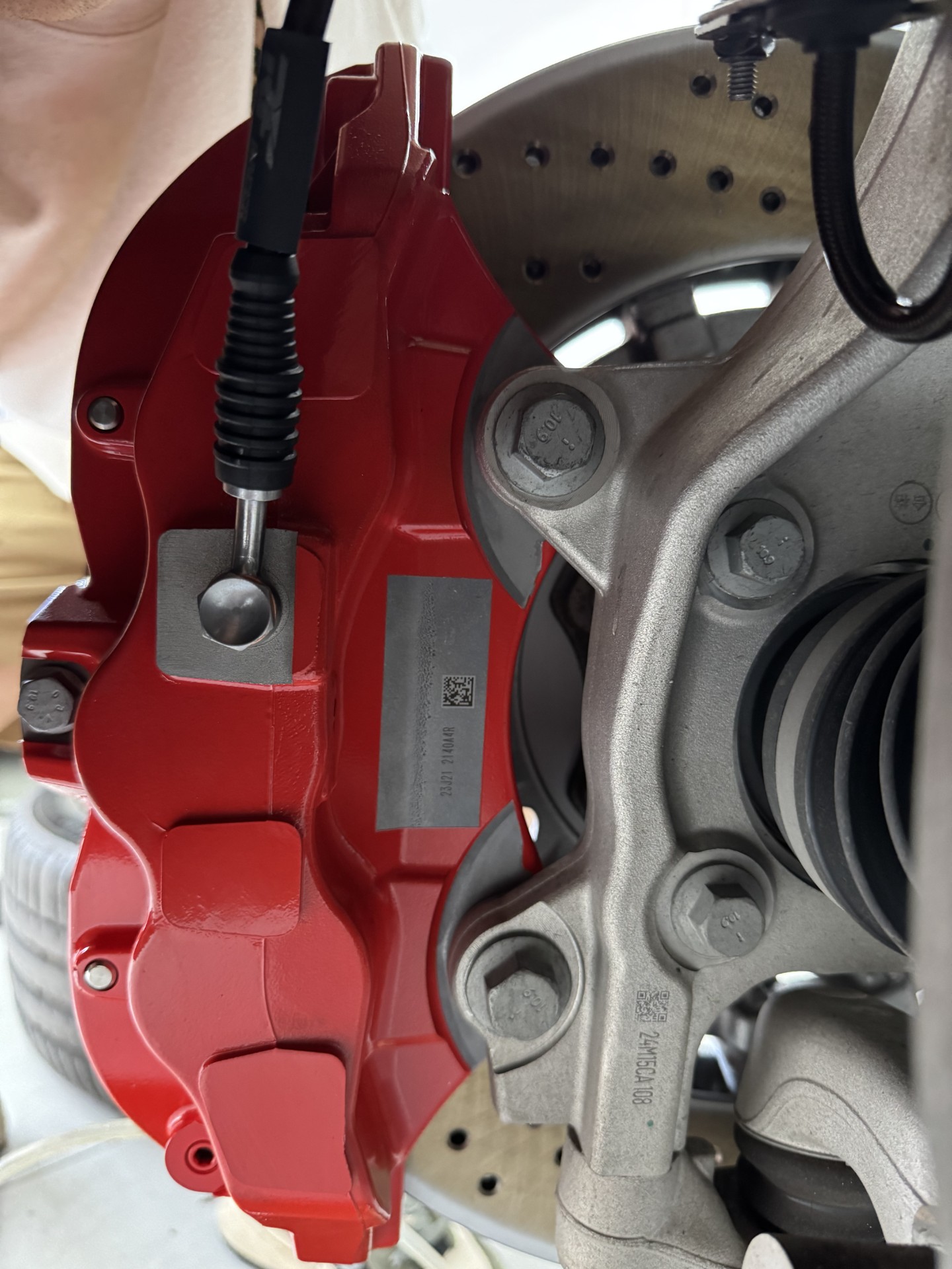 理想L7刹车升级方案 | Brembo F042前轮六活塞卡钳套件广州实装 | 锐迪凡(RF RACER)