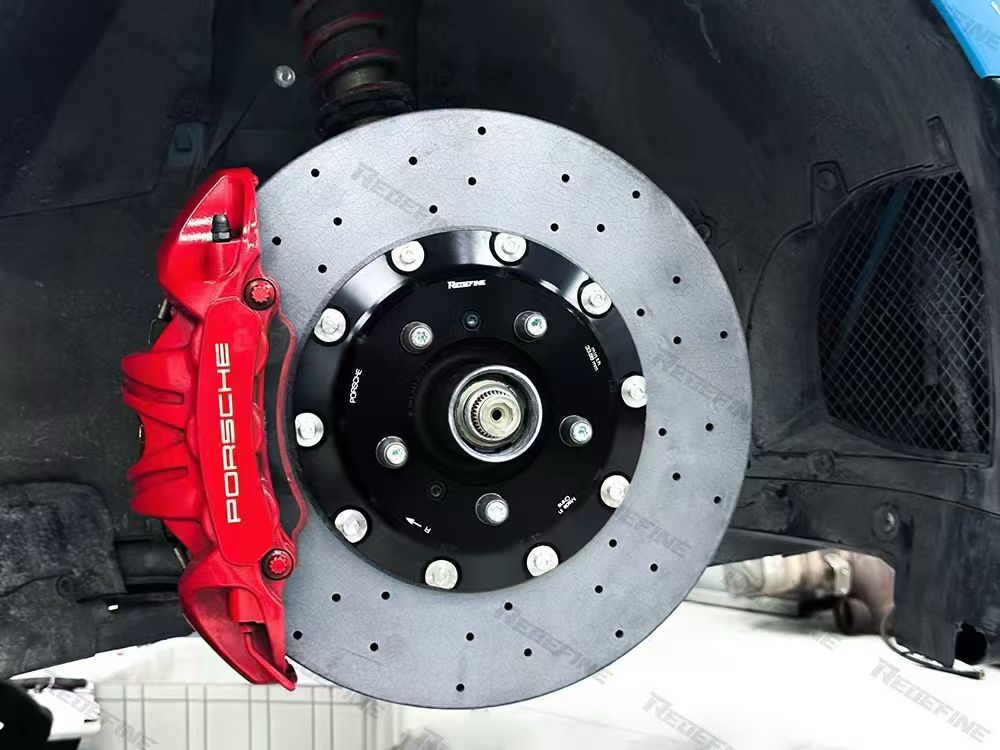 保时捷991.2 GT3赛道级制动重构档案：前轮升级RF410mm与后轮替换RF380mm长纤碳陶盘无损适配方案